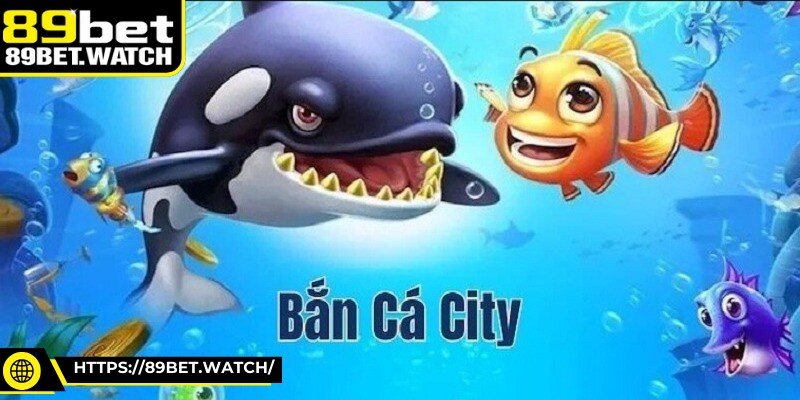 Bắn cá city mô phỏng đại dương rộng lớn với đầy rẫy sinh vật biển đa dạng