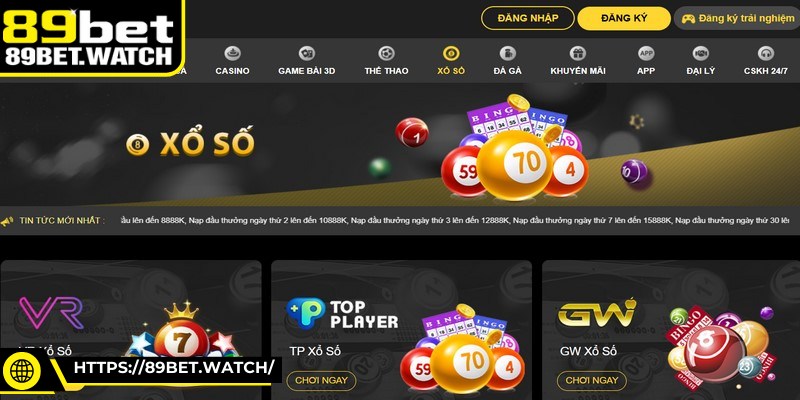 Lô đề 89BET tạo nên sức hút riêng đối với bet thủ