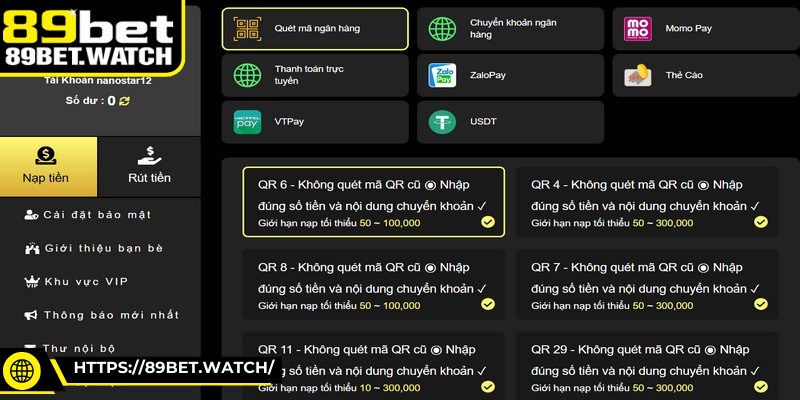 Dùng app ngân hàng thực hiện nạp vốn cược online rất an toàn