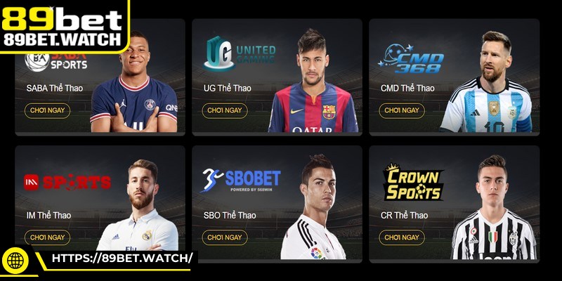 CR là một trong những sảnh cược độc đáo trong lĩnh vực sport