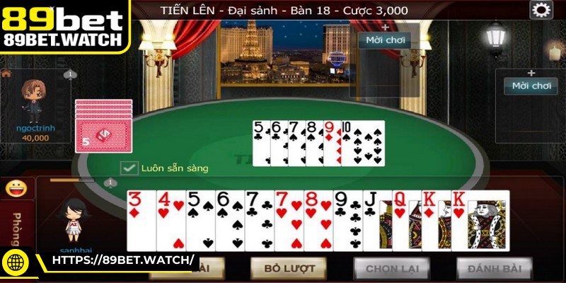 Tiến lên miền Nam là trò chơi bài được yêu thích nhất tại Việt Nam 